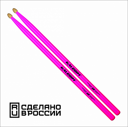 KALEDIN DRUMSTICKS 7KLHBPK5B Pink 5B -- ���������� �������, ����, �������������� �������