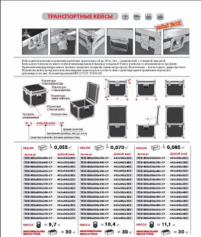 IMLIGHT TC9-550x400x260-CP -- ������������ ���� ��\��������� ������� (��. �������) , �������������� 