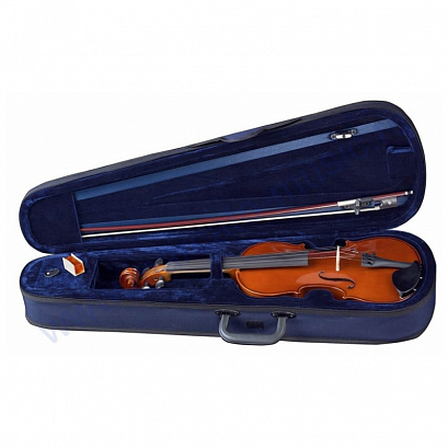 BRAHNER  BV-300 1/4 -- скрипка, смычок, футляр с ремнём, канифоль