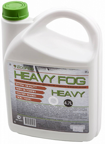 EcoFog EF-Heavy -- жидкость для дым машин, ультра плотный дым