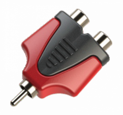 ROXTONE RPAN310  --  2xRCA Female - RCA Male