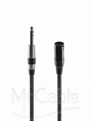 MrCABLE AIJSXM-06-COU-MR --  , XLR  -- Jack 6.3 stereo XLR3 ,  6