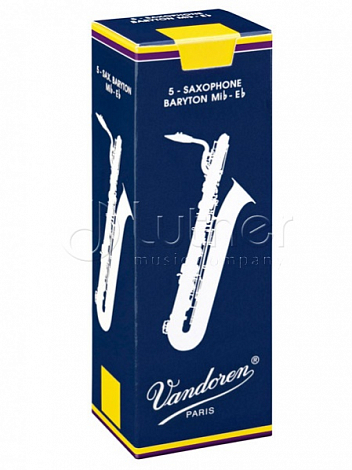 VANDOREN SR 242 -- трости для саксафона баритона №2 (5шт) ЦЕНА ЗА 1ШТ.