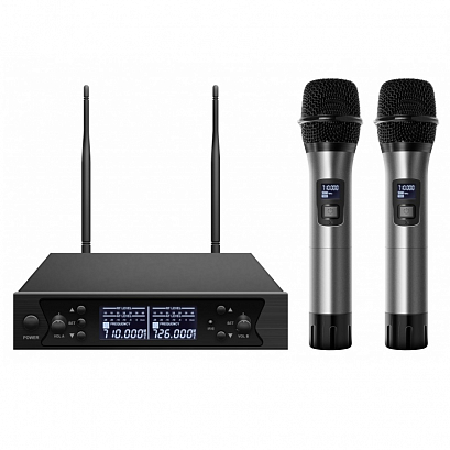 AXELVOX DWS7000HT(HT Bundle) -- ������������ 2 ������ ���������,� DSP, UHF 710-726 MHz, 100 �������,