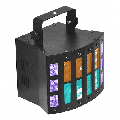INVOLIGHT VENTUS IV --  3  1 LED-  (UV/STROB/DERBY)