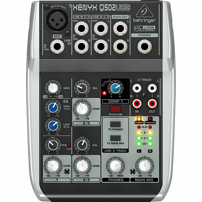 BEHRINGER Q  502USB --  , 5 ,  USB
