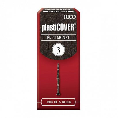 RICO RRP05BCL300 -- трости для кларнета Plasticover Clarinet Bb, №3 ЦЕНА ЗА 1ШТ.
