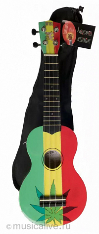 WIKI UK/RASTA --  óêóëåëå ñîïðàíî, ëèïà, ðèñóíîê "Ôëàã ßìàéêè - RASTA", ÷åõîë â êîìïë.