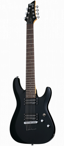 SCHECTER C-7 DELUXE SBK  -- �������������,  7 ����� ��������� �����: �� ������