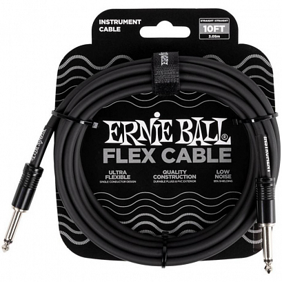 ERNIE BALL 6434 - ������ ���������������� Flex, ������ Jack - ������� Jack, 3 �����,������