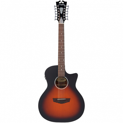 D'ANGELICO PREMIER FULTON LS SVS -- электроакустическая 12-струнная гитара, цвет санберст