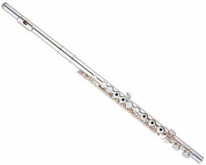 YAMAHA YFL-212 -- флейта ученическая модель; нейзильбер; серебряное покрытие, без резонаторов