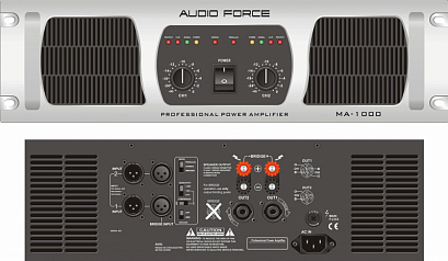 VOLTA PA-500 -- ��������� ��������, 2x300��/8��, 2x500��/4��, ���� 1000��/8��, 2U, 14 ��