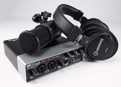 STEINBERG UR22MKII Recording Pack  -- �������� ��� �����������: USB-��������� UR22 mkII, �������� ST