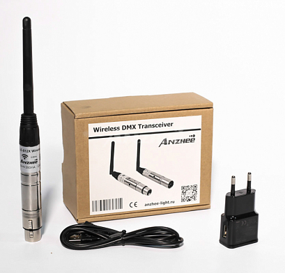 ANZHEE Wi-DMX Receiver Compact -- ������� Wi-DMX ������� (2,4 ���)