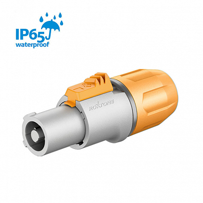ROXTONE RAC3FCO-WP Grey --    powercon (Out),,   (IP65)