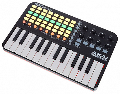 AKAI PRO APC25 KEY USB -- ���������� ���������� ��� Ableton, ����� Clip Launch 5x8, 25 ������