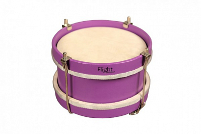 FLIGHT FMD-20V -- детский маршевый барабан. в комплекте:  барабан - 1шт., палочки -2шт., ремень