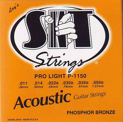 SIT P1150 -- ������ ��� ������������ ������, Phosphor Bronze Pro Light, 11-50