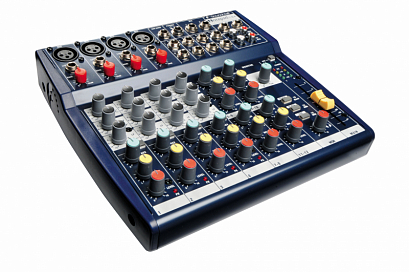 SOUNDCRAFT NOTEPAD 124 --  , 4 , 4 , 1 AUX, 1 ,    