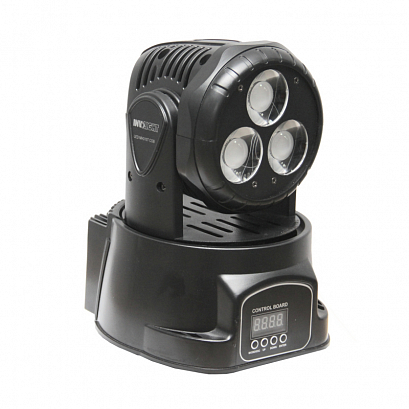 INVOLIGHT LED MH315TCOB -- ����������� ������, 3x15 ��, RGB ��������� (COB), DMX-512