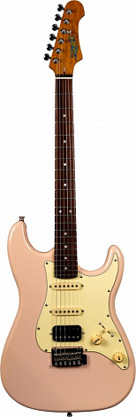 JET JS-400 PK R --  �������������, Stratocaster, ������ ����, 22 ����, HSS, tremolo, ���� �������