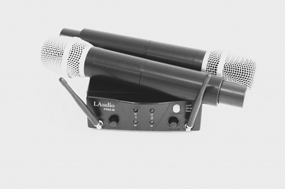 LAUDIO PRO2-M --  радиосистема 2 ручных передатчика