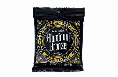 ERNIE BALL 2564 -- ������ ��� �����. ������ aluminium bronze medium (13-17-26-34-46-56)