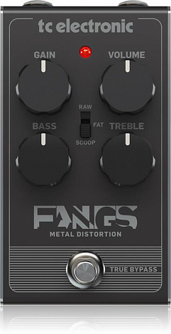 TC ELECTRONIC FANGS METAL DISTORTION --    