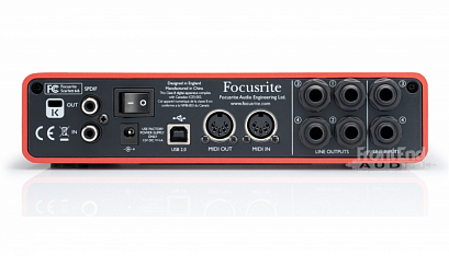 FOCUSRITE Scarlett 6i6 USB -- ����� ��������� � 6 �������, 6 �������� � �������� �� USB ��� Macintos