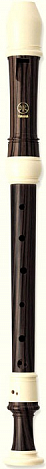 YAMAHA YRA-314BIII -- блок-флейта  альт барочная система, цвет ebony