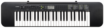 CASIO CTK 240 -- синтезатор, 49 клавиш, 100 тембров, 100 ритмов, 50 композиций для занятий.