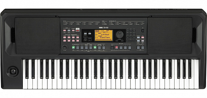 KORG EK-50 -- синтезатор с автоаккомпаниментом 61 клавиша, полифония 64 голоса, подставка для нот