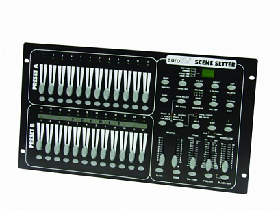 EUROLITE DMX SCENE SETTER -- ����� ���������� DMX �� 24 ������, 48 �������� ��� ������, 12 ����, ���
