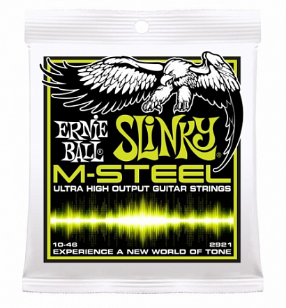 ERNIE BALL 2923 --   , M-steel Super Slinky 9-11-16-24w-32-42