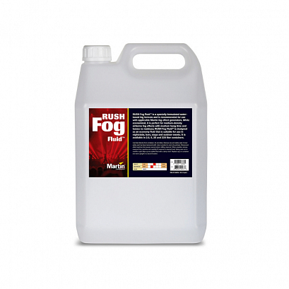 RUSH Fog Fluid -- жидкость для генераторв легкого дыма среднего рассеивания, 5 литров