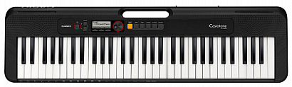 CASIO CT-S200BK -- синтезатор, 61 клавиша, 48 полифония, 400 тембров, 77 стилей, режим Dance Music