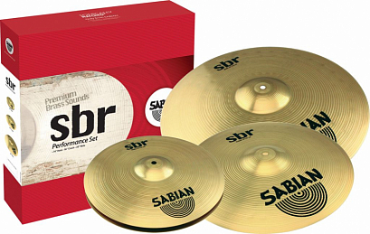 SABIAN SBR Performance Set --  (14"HH, 16"CR, 20"RD)