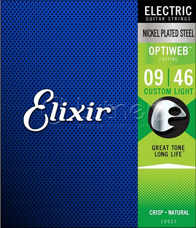 ELIXIR 19027 Optiweb Custom Light -- ������ ��� ������������� (.009, .011, .016, .026, .036, .046)