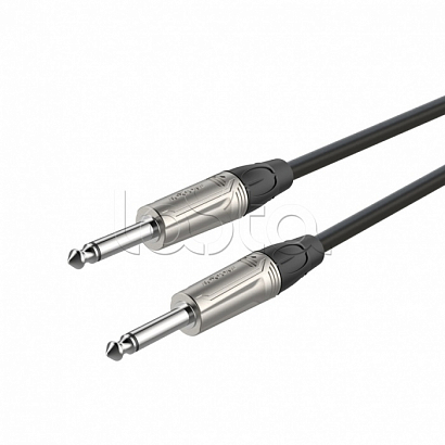 ROXTONE DGJJ100/3 --  инструментальный кабель 6мм, джек-джек, длина 3м