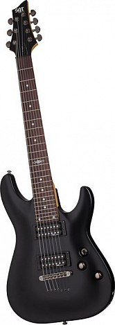 SCHECTER SGR C-7 BLK -- �������������, 7 �����, ������ ����, ���� ����, ���� 24 Medium, ����: ������