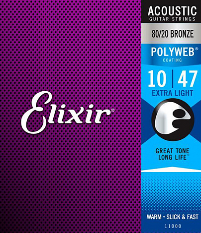 ELIXIR 11000 PolyWeb Extra Light --     (010-014-023-030-039-047)