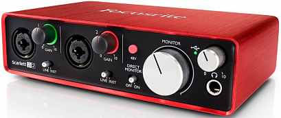 FOCUSRITE SCARLETT 2I2 2ND GEN -- ��������� (24/ 192, 2 �����/ 2 ������, ����� �� ��������).
