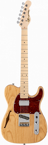 G&L TRIBUTE ASAT CLASSIC BLUESBOY SEMI-HOLLOW NATURAL ASH MP -- 