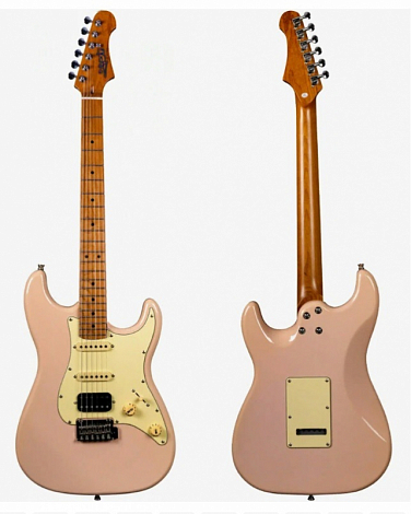 JET JS-400 PK -- �������������, Stratocaster, ������ ����, 22 ����, HSS, tremolo, ���� PK