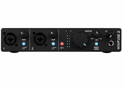 ARTURIA MiniFuse 2 Black  -- USB   24/192,    XLR-1/4