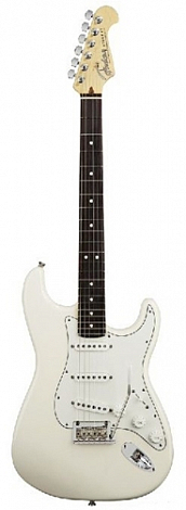 FREEWAY OE-EG3 WH -- электрогитара типа "Strat", S-S-S, цвет - белый, гриф - клен, тремоло-бридж, на