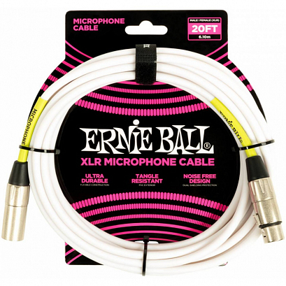 ERNIE BALL 6389 -- ������ �����������, XLR - XLR, 6 �, �����