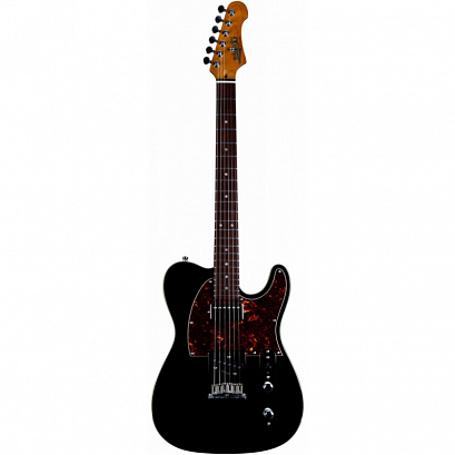 JET JT-350 BK R -- электрогитара, Telecaster, корпус - липа, 22 лада, SH, цвет черный