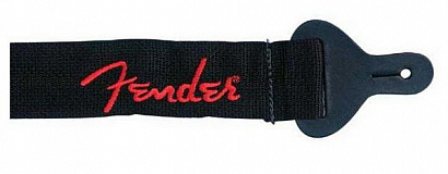 FENDER BLACK/RED LOGO --   , -